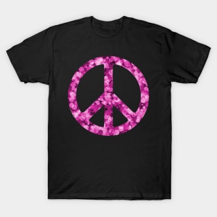 World Peace Sign Vibrant Art Graffiti Activist T-Shirt